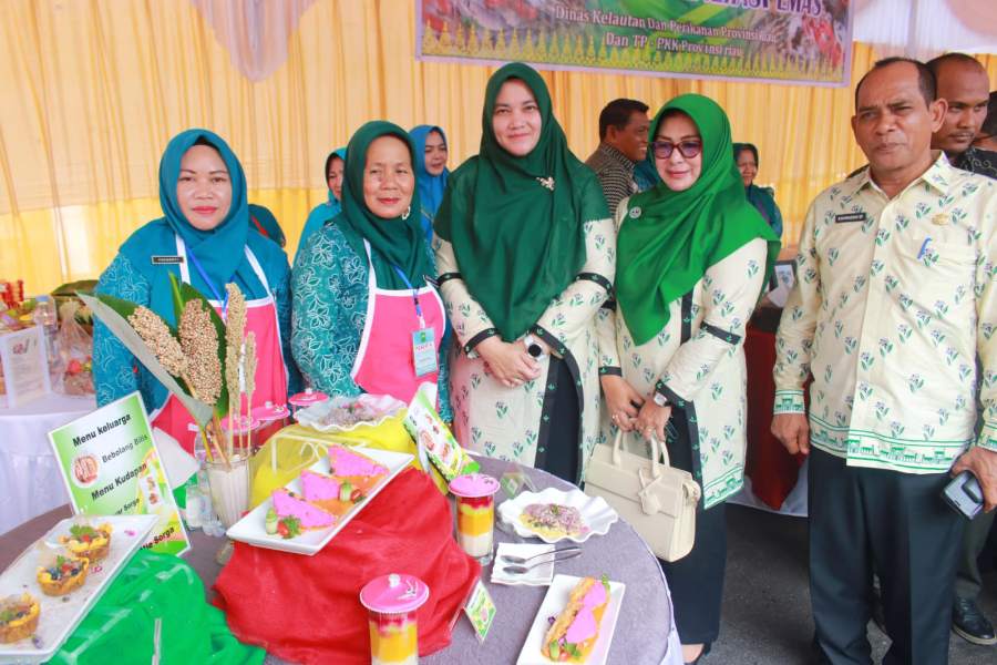 Ketua l Tim Penggerak PKK Siak Ajak Masyarakat Gemar Konsumsi Ikan untuk Perkembangan Anak