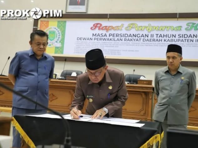 DPRD Inhil Gelar Rapat Paripurna Penyampaian Rancangan KUA dan PPAS APBD 2024