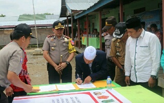 Masyarakat Inhil Deklarasi Anti Hoaks