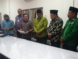 Terima SK Dukungan PKB, Alfedri Sebut Koalisi Pengusungnya Sangat Kuat