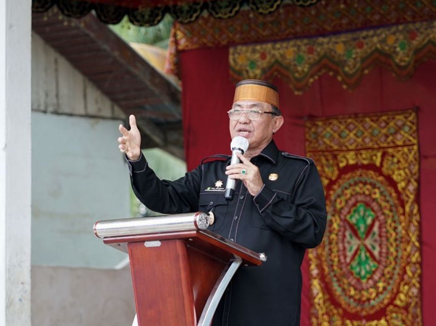 Pengukuhan IWSS Sungai Batang, Bupati Inhil Ajak Pengurus Dukung Program Pemerintah