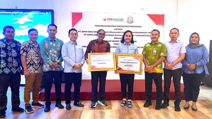 Kejari Tanjungpinang dan BRK Syariah MoU Atasi Pembiayaan Bermasalah 2024