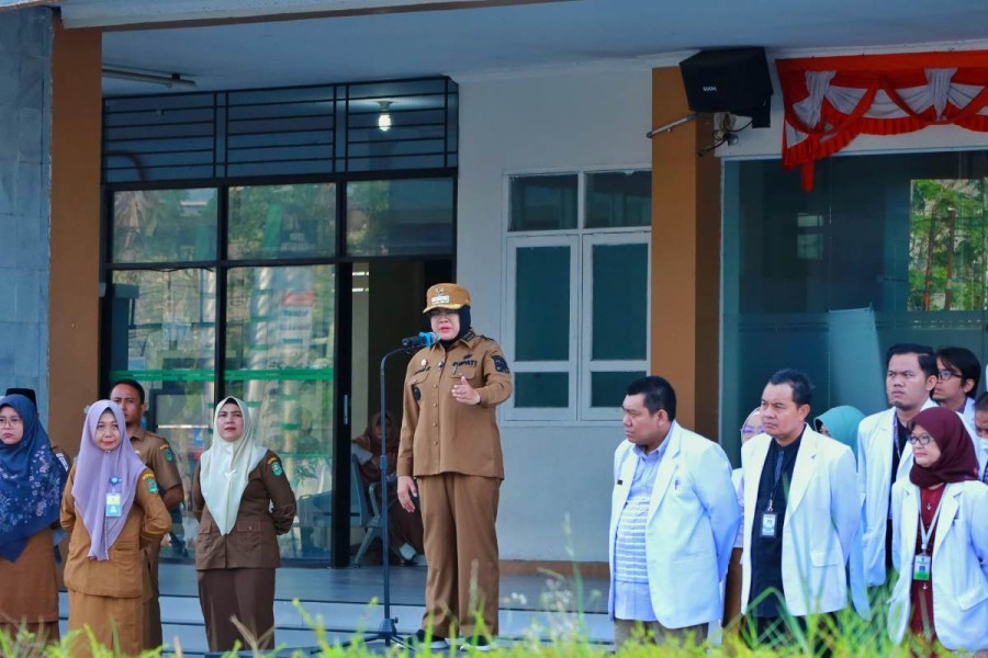 Meski Anggaran Terbatas, Bupati Siak Minta RSUD Tengku Rafian Jadi Pelayanan Kesehatan Terbaik