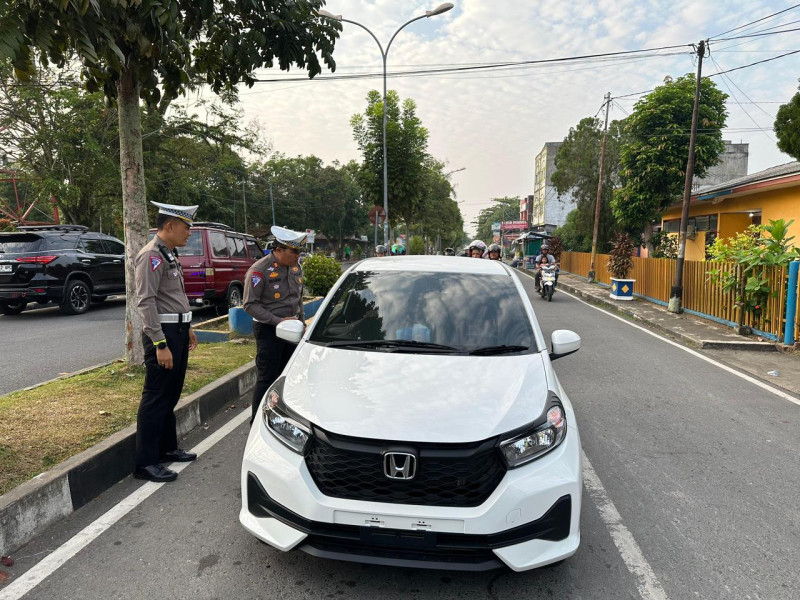 Tujuh Hari Ops Lancang Kuning, Satlantas Polres Inhu Tindak 360 Pelanggaran