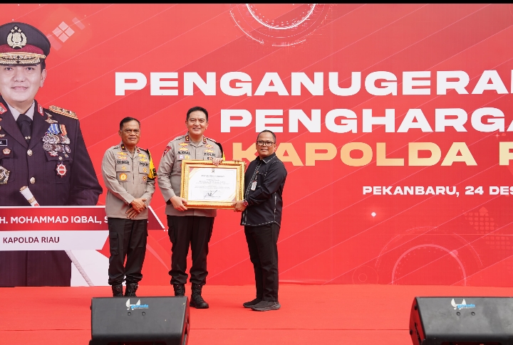 KPU Riau Raih Dua Penghargaan di Akhir Tahun 2024