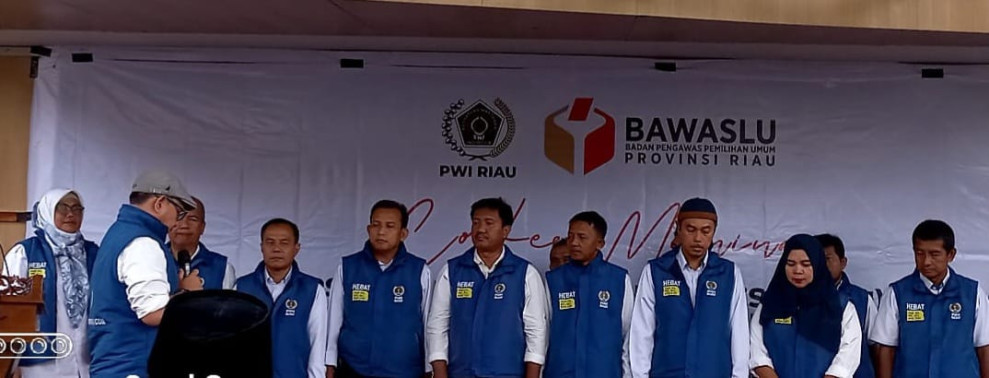 PWI Riau Deklarasi Lawan Hoak dalam Pemilu 2024