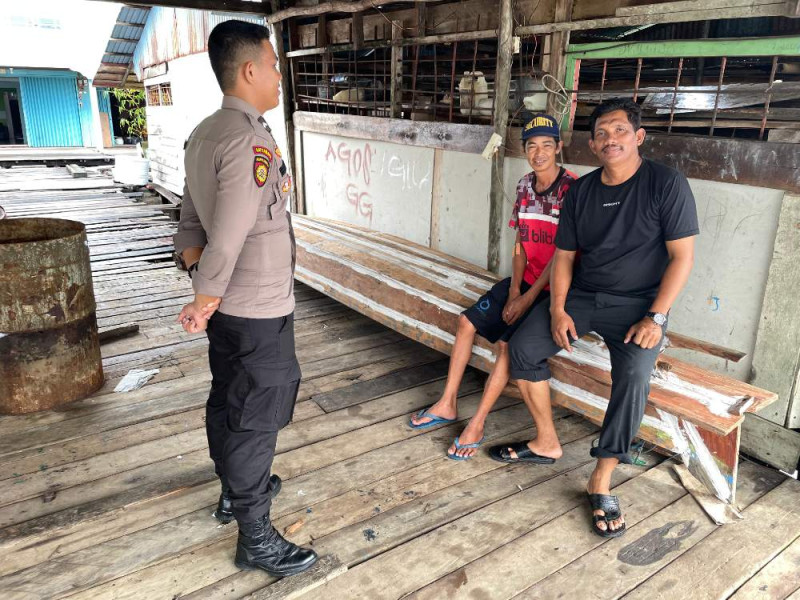 Polsek Concong Minta Masyarakat Tidak Terprovokasi Berita Hoax Pilkada 2024