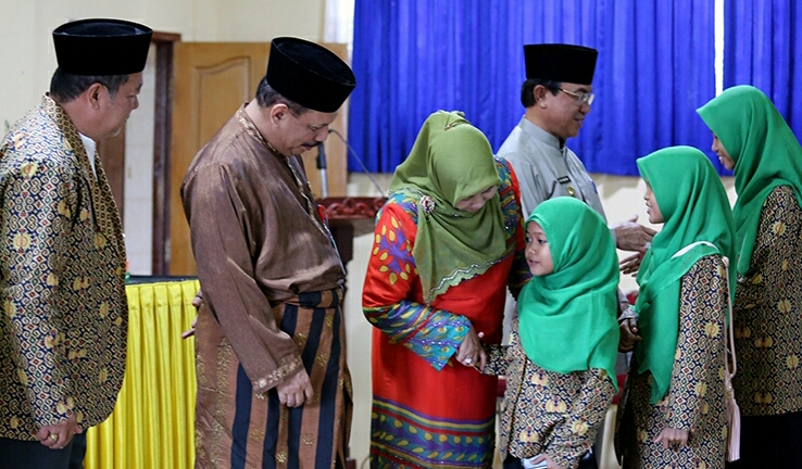 Bupati Inhil Lepas Kafilah ke Tingkat Provinsi