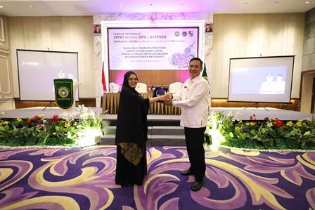 Bapenda dan BPN Hadiri Undangan 'Ngebakso' IPPAT Pekanbaru