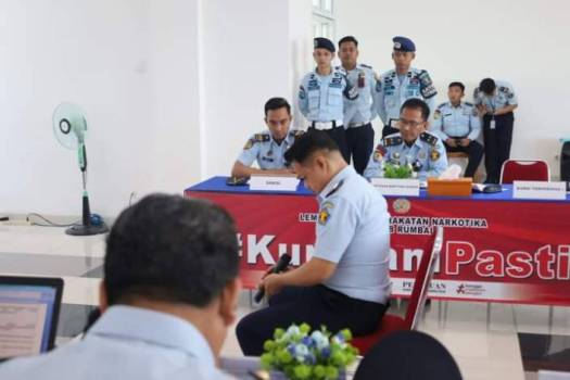 Jalani Sidang Majelis Kode Etik, Oknum Pegawai Rutan Pekanbaru Dipecat Tidak dengan Hormat Dalam Kasus Narkoba