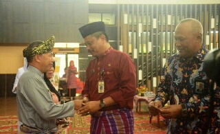 Pemkab Inhil & PT Taspen & Bank Mandiri Syariah Gelar Sosialisasi Layanan Klaim Otomatis