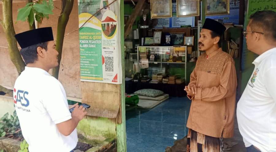 Caleg DPD RI Arif Eka Saputra Dorong Kemandirian Ekonomi Pesantren