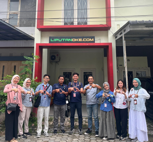 Jalin Silaturahmi, Telkomsel Kunjungi Liputanoke.com
