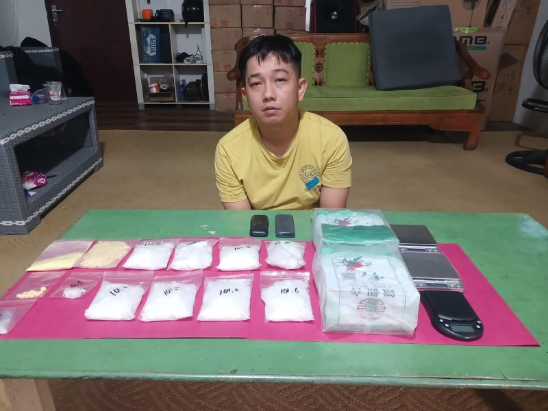 Hasil Pengembangan Penyelundupan Sabu Jaringan Internasional, Seorang Kurir Ditangkap di Pekanbaru