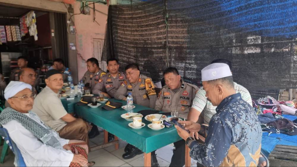 Binmas Polres Rohil Temui Masyarakat Wujudkan Pilkada Damai 2024