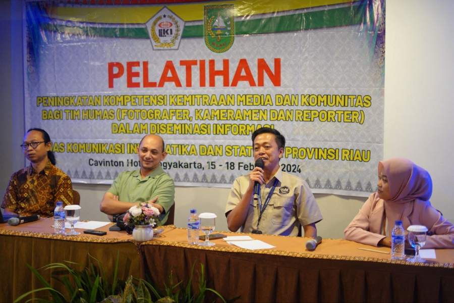 Diskominfotik Gelar Pelatihan Tim Peliputan