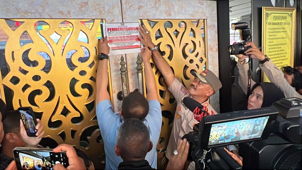 Pemko Pekanbaru Akhirnya Segel THM Paragon