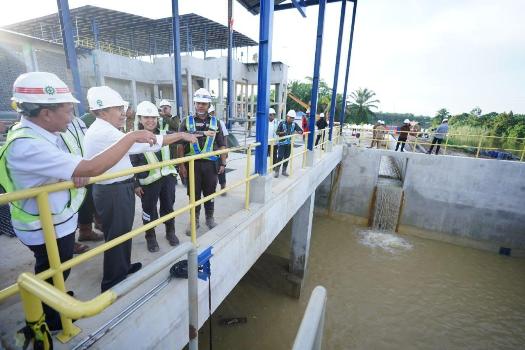 Pertama di Indonesia, SPAM untuk Masyarakat Pekanbaru-Kampar Hampir Tuntas, Bisa Langsung Diminum