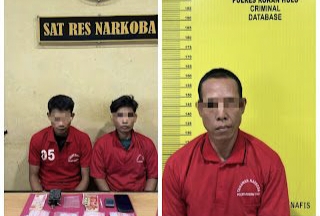 Polres Rohul Ringkus Bandar dan Pengedar Narkoba