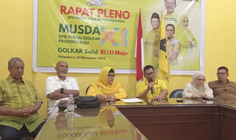 Pendaftaran Calon Ketua Golkar Riau Ditutup, Hanya Yulisman yang Mendaftar