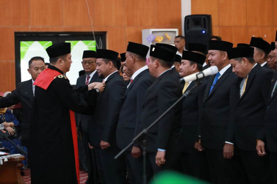40 Anggota DPRD  Siak Terpilih Resmi Dilantik