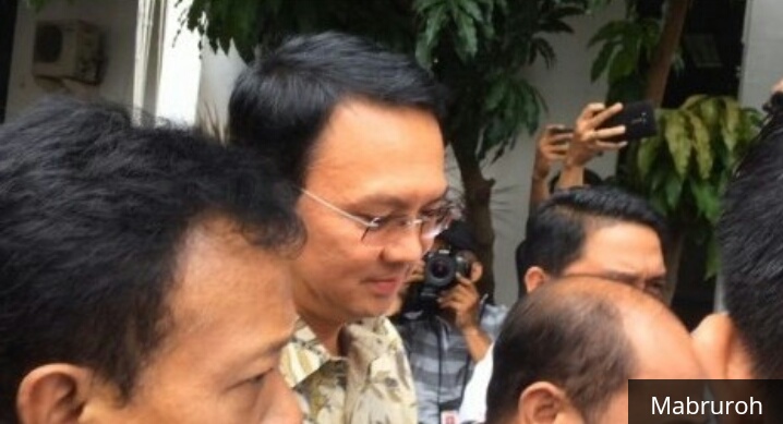  Ahok Membisu Sampai di Kejagung