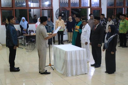 Lantik Camat Benai, Plt Bupati: Layani Masyarakat, Berdayakan Semua Komponen