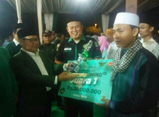 Santri Utusan Garda Bangsa Riau Juarai Musabaqah Kitab Kuning di Jakarta