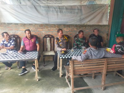 Polsek Tambusai Laksanakan Colling System Pilkada Damai 2024 dan Sukseskan Program Asta Cita