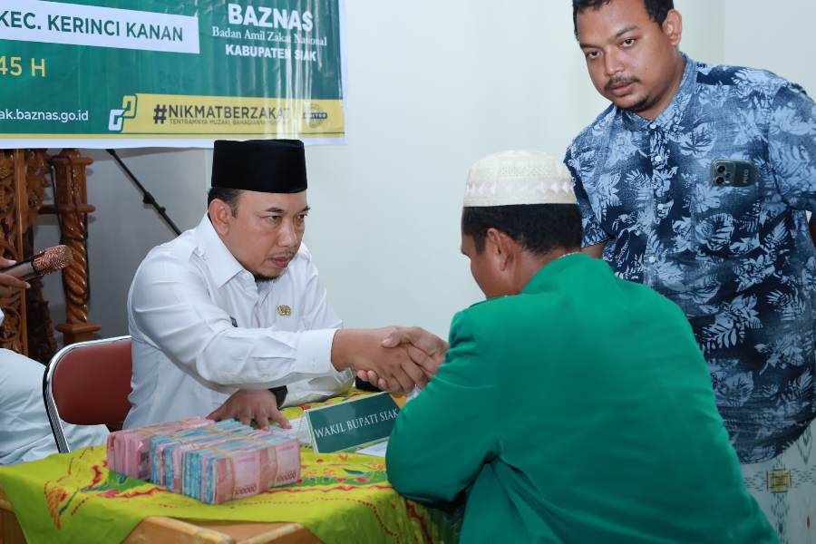 Husni Merza: Dorong Semangat Berzakat di Kerinci Kanan