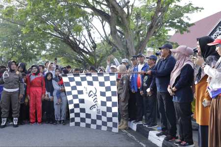 Pemkab Siak Gelar Jalan Santai HUT Siak ke 23