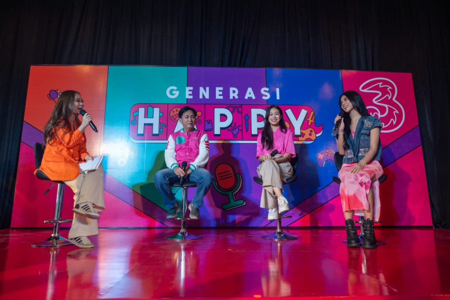 Tri Ajak Gen Z Jambi Tingkatkan Kreativitas Melalui Generasi Happy 2024