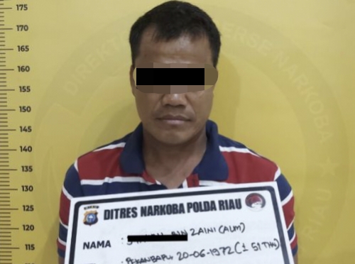 Wilayah Jalan Pangeran Hidayat Pekanbaru Disisir Polisi, Amankan Seorang Bandar