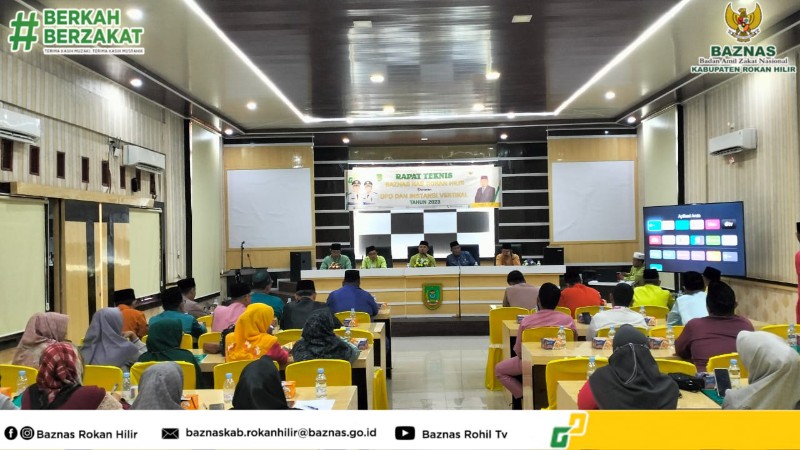 Badan Amil Zakat Rohil Gelar Sosialisasi Zakat Kepada OPD dan Instansi Vertikal