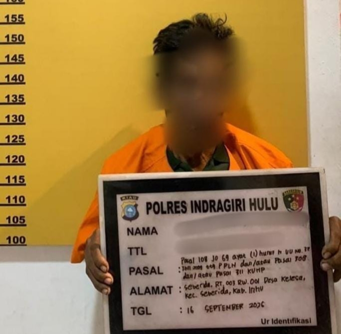 Bersihkan Lahan Malah Bikin Karhutla, Pria di Inhu Ditangkap Polisi