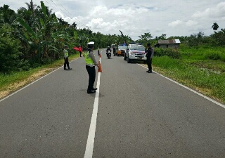 Polres Inhil Lakukan Patroli di Titik Rawan