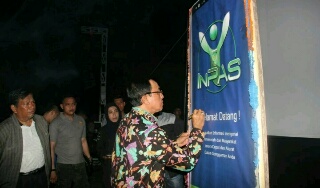 Digagas Diskominfops, Bupati Inhil Resmikan Peluncuran Sistem Inpas