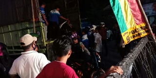 Polsek Tampan Amankan 49 Kendaraan di Stadion Utama Riau