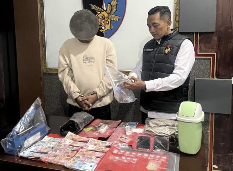 Edarkan Sabu Lewat Kotak Permen, Pria 50 Tahun di Denpasar Ditangkap Ditpolairud