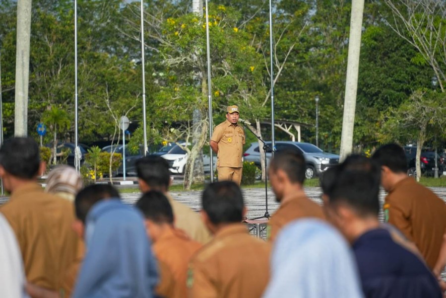 Pekan Terakhir Menjabat, Ini Pesan Wabup Siak Husni Merza untuk ASN