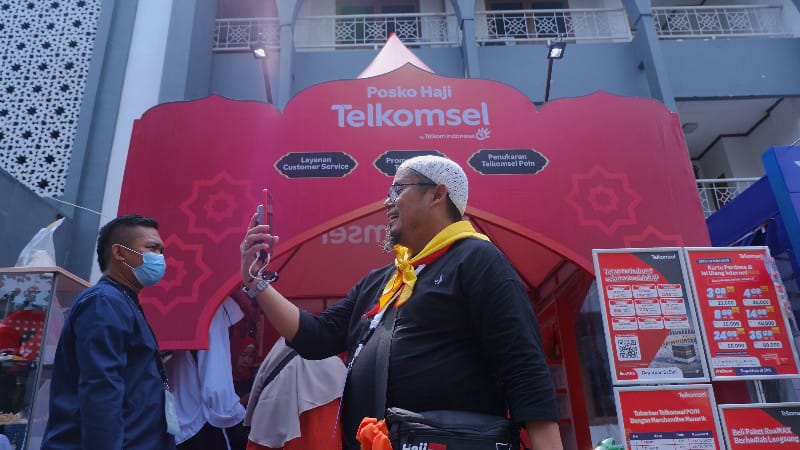 Telkomsel Hadirkan Ragam Produk dan Layanan Unggulan, Berikan Kemudahan dan Kenyamanan Komunikasi di Tanah Suci