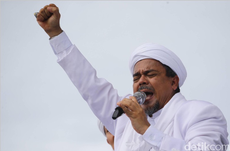 Biaya Hidup Rizieq Ditanggung Pemerintah Arab Saudi