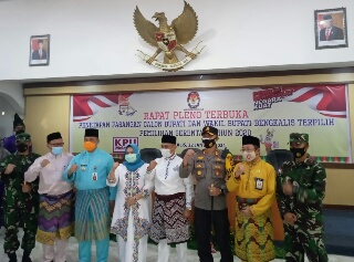 Kasmarni-Bagus Santoso Resmi Ditetapkan sebagai Bupati & Wakil Bupati Bengkalis Terpilih