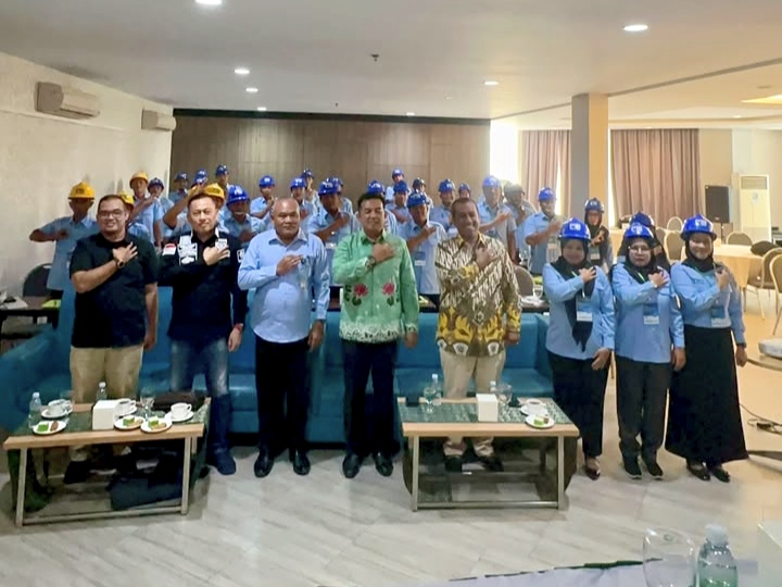 Perumda Tirta Indra Inhu Gelar Bimtek K3, Sekda: Bangun Budaya Keselamatan Kerja