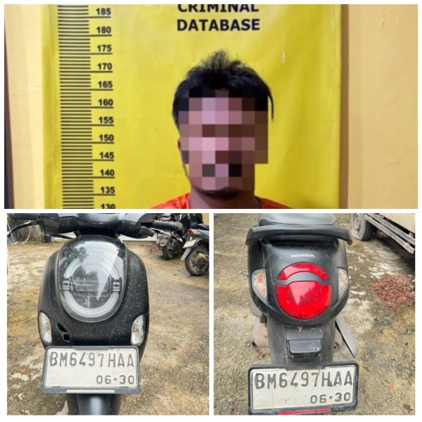 Motor Orangtua Digadai Rp700 Ribu, Pemuda di Dumai Berakhir Dipenjara