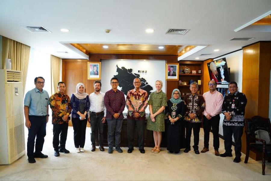Terima Delegasi UN-REDD, PJ Sekdaprov: Pemprov Riau Berkomitmen Penuh Mendukung Arsitektur REDD+