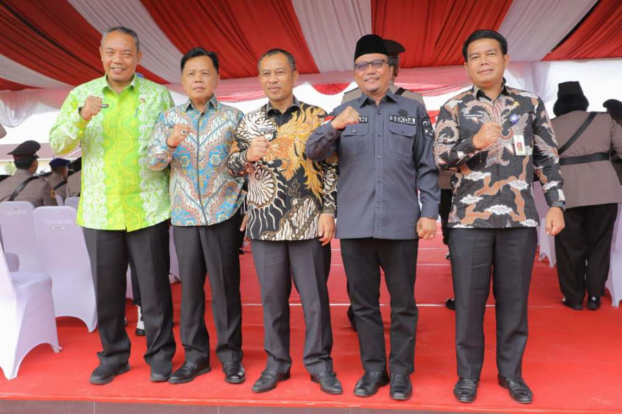 Sekda Siak Hadiri Upacara Sumpah Diktukba Polri 2023