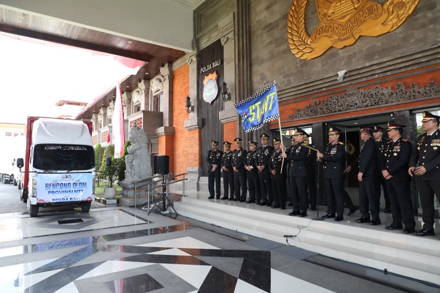 Polda Bali Kirim Logistik, Selimut hingga Tim Psikologi Bantu Korban Bencana NTT