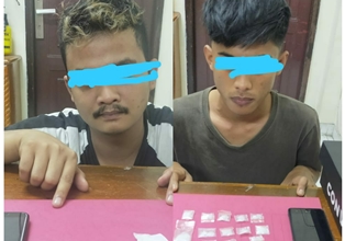 Polres Siak Tangkap Dua Warga Perawang Terkait Narkoba 