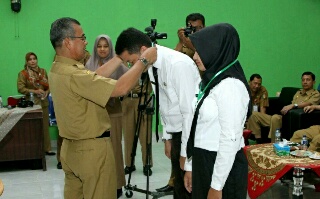 Bupati H. Mursini Buka Diklat Pra Jabatan Bagi CPNS Dipemkab Kuantan Singingi